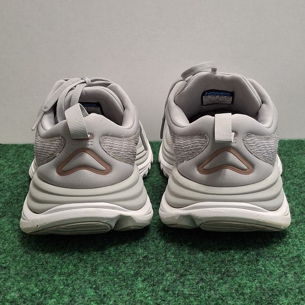 Hoka One Gaviota 5 Wide Women's Size 9.0D Harbor Mist Rose Gold Running Shoes - Picture 6 of 9
